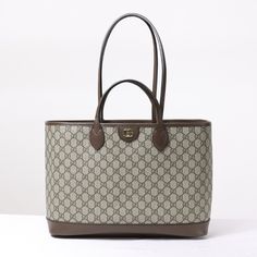 Gucci Ophidia Medium Tote Bag Gg Supreme Double G Canvas Brown Height 28.5cm X Width 38.5cm X Depth/Depth 15cm Medium Tote Bag, Gucci Ophidia, Bags Gucci, Medium Tote, Gucci Bags, Gucci Bag, Brown Color, Bag Lady, Gucci