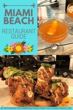 an image of a restaurant guide for miami beach