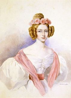 1800 Fashion, Portraits Pastel, Historical Hairstyles, Historical Art, Antique Paint, By Charlotte