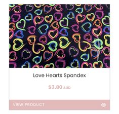 love hearts spandex $ 3 80 aud on the app store's website