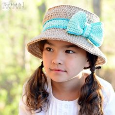 ✨ Crochet Sun Hat Pattern ✨ Say hello to summer in a sweet & stylish sun hat with classy bow accent.  It's lovely on the ladies and adorable on the babies! Sun hat pattern includes FIVE sizes: 0 - 6mo, 6 - 12mo, Toddler, Child, Adult Materials you will need: Medium (4) weight cotton yarn - Lily Sugar'n Cream shown Size H (5.0mm) crochet hook Tapestry needle Pattern is written in ENGLISH using standard US/American crochet terms with step-by-step, color-coded instructions and photos to help guide your hook to completion.  Pattern is available as a PDF for downloading. No paper copies will be sent in the mail. Etsy will send a receipt with a download link to the email address on your order. If you ever have any questions, please contact me through Etsy...I am always happy to help! :o)  COUPON Sunhat Pattern, Crochet Baby Cap, Crochet Ripple Blanket, Girls Crochet Hats, Crochet Slouchy Hat, Crochet Headbands, Crochet Summer Dresses, Crochet Baby Beanie, Crochet Sun Hat