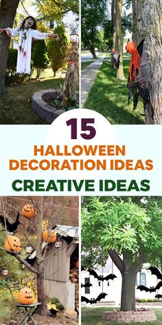 halloween decoration ideas that are easy to make and great for the yard or front yard