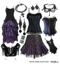 ☆☆ Goth Fits, Alt Fashion, Gothic Outfits, Goth Outfits, Alternative Outfits, Edgy Outfits