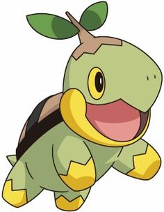 a green and yellow stuffed animal with leaves on it's head, sitting in the air