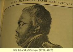 an old book with a portrait of king john v of portugal