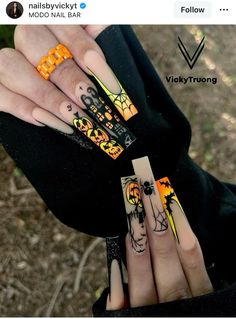 Health Hair, Cute Halloween Nails, Disney Nails, Halloween Nail Designs, Toe Nail Designs, Halloween Nail, Decor Fashion