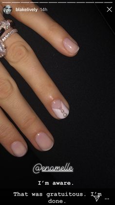 Blake Lively Nails, Blake Lively Instagram, Finger Painting, New Haircuts, Pretty Acrylic Nails, Blake Lively, Pretty Nails, Nail Inspo