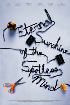 the movie poster for peter dunkin's something of the spotlight mind, which is written in cursive writing