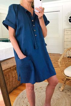 Baja Caftan - Lapis - Emerson Fry Casual Dresses For Home, Pregnant Nurse, Emerson Fry, Oversized T Shirt Dress, The Golden Years, Taylor Swift Outfits, Golden Years, Pippa Middleton, Nursing Friendly