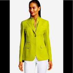 Carmel By The Sea Unique Beautiful Jacket , Very Exclusive And Chic ! Brand New With Tags Pictures With Description Yellow Notch Lapel Outerwear For Work, Yellow Notch Lapel Outerwear For Office, Elegant Yellow Blazer With Pockets, Tailored Yellow Outerwear For Office, Classic Yellow Blazer For Office, Classic Yellow Outerwear With Lapel Collar, Elegant Yellow Outerwear With Pockets, Yellow Lapel Collar Blazer For Work, Yellow Blazer With Lapel Collar For Work