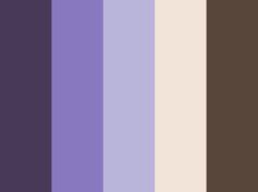 the color scheme is purple, brown and white with an assortment of colors in it