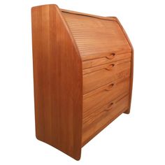 an image of a wooden chest of drawers