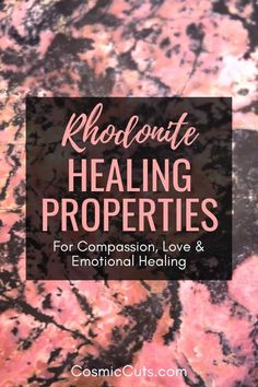 Whether you’re a crystal curious beginner or a well-seasoned expert, Rhodonite healing properties are beneficial to all. This stone is loving, nurturing, and an all-around healer. Discover Rhodonite meaning and properties so you can use it to improve your life! #rhodonite #rhodonitemeaning #rhodoniteproperties https://cosmiccuts.com/blogs/healing-stones-blog/rhodonite-healing-properties Rhodolite Crystal Meaning, Heal Gallbladder, Rhodonite Crystal Meaning, Rhodonite Meaning, Healing Crystals Decor, Positive Energy Crystals, Crystal Magick, What Are Crystals, Rhodonite Crystal