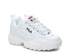 Fila Disruptor II Premium Sneaker - Women's | DSW Fila Disruptor Ii, Fila Disruptor, Fila Disruptors, Fila Shoes, Youth Shoes, Frayed Jeans, Nike Air Force Ones, Jelly Sandals, Sketchers Sneakers