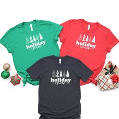 Holiday Cheer Tee | Whilshire Collections – Wilshire Collections Christmas Lovers, Unique Pillows, Make Time, Book Gifts, Holiday Cheer, Get Ready, Summer Collection, The Holiday