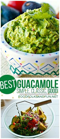 the best guacamole recipe is made with simple ingredients