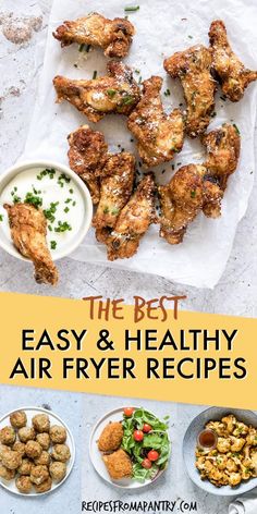 the best easy and healthy air fryer recipes