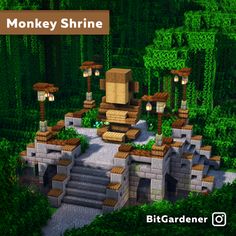 BitGardener YT (u/bitgardener) - Reddit Minecraft Jungle House, Minecraft Japanese, Minecraft Statues, Statue Design, Rumah Minecraft Sederhana, Minecraft Structures, Bangunan Minecraft, Minecraft Farm, Minecraft Cottage