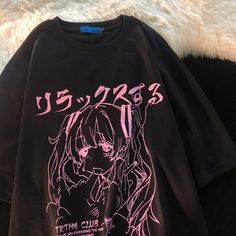 Plus Size Grunge, Harajuku Goth, Harajuku Grunge, Clothes Cartoon, Harajuku Anime, Estilo Harajuku, Punk T Shirt, Japanese Harajuku, Shirt Streetwear