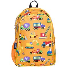 Your child will be the talk of the playground with the Wildkin 15 Inch Kids School Backpack! Eye-catching patterns and a functional design come together to make this backpack for boys and girls a fun addition to your child’s school and travel essentials. Two padded, adjustable shoulder straps and a padded back provide comfort, while the durable top handle is perfect for hanging in a locker before heading to class. We’ve designed our 15 Inch to withstand even the toughest, homework-filled school Playful Yellow Backpack For Back To School, Playful Rectangular Backpack For Back To School, Playful Backpack For End Of School Year, Playful Backpack For End Of School Year Playtime, Multicolor Rectangular Backpack For Playtime, Multicolor Backpack For Playtime And Back To School, Multicolor Backpack For Back To School Playtime, Back To School Softback Backpack For Playtime, Playful Backpack For Daycare