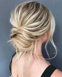 Edgy Updo, Banana Hair Clips, Peinados Recogidos, Low Bun, Bridesmaid Hairstyles, Brown Blonde