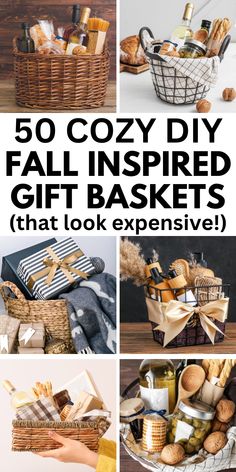 fall gift basket ideas for women 2023 Entertaining Gift Basket Ideas, Craft Gift Basket For Adults, Cheap Raffle Basket Ideas Diy, Harvest Gift Basket, Hobby Lobby Gift Basket Ideas, Plant Themed Gift Basket, Diy Thank You Gift Baskets, Pickle Basket Gift, Winter Baskets Ideas