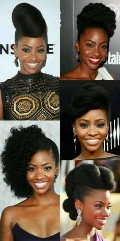 Peinados afro!!! Women With Natural Hair, Cabello Afro Natural, Hair Steamers, Twisted Hair, Pelo Afro, Beautiful Natural Hair, Goddess Hairstyles