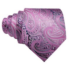 FEATURES Beautiful Eye-Catching Design High-Density Durable Fabric Perfect for Daily Dress, Business, Office, Meeting, Birthday, Wedding, Engagement, Ball Party and More Occasion. Comes in protective and simple packing, easy to wrap and ready to gift WHAT YOU GET Matching Necktie Matching Cufflinks Matching Pocket Square SPECIFICATIONS Material: 100% Jacquard Woven Silk Density of 1200 stitches Designer: Italian Necktie Size: 59.06''(150cm) in length and 3.35''(8.5cm) in width Handkerchief Size: Formal Pink Adjustable Suit And Tie Accessories, Navy Blue Fashion, Dress Business, Necktie Set, Ball Party, Brown Tie, Purple Paisley, Paisley Tie, Office Meeting