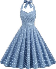 Polka Dot Dresses For Retro-themed Events, Retro Dresses For Spring Retro-themed Events, Spring Vintage Dress For Retro-themed Events, Vintage Dress For Retro-themed Spring Events, Spring Retro Dresses For Retro-themed Events, Spring Rockabilly A-line Vintage Dress, 1950s Style Polka Dot Dress For Retro-themed Events, Fitted Vintage Dress For Retro-themed Summer Events, 1950s Style Dresses For Retro-themed Spring Events