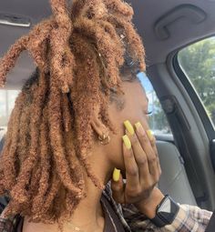 Copper Locs, Blond Locs, Feminine Locs, Brown Locs, Ginger Locs, Red Locs, Loc Appreciation, Colored Locs