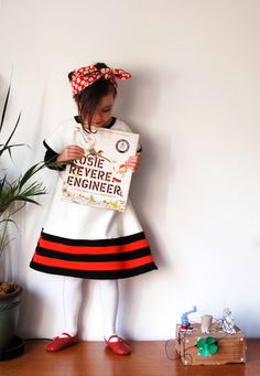 Rosie Revere Engineer Costume for World Book day Rosie Revere Engineer Costume, Engineer Costume, Rosie Revere Engineer, World Book Day Outfits, Storm Costume, Greek God Costume, Great Costume Ideas