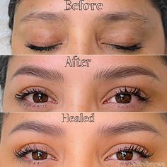 Nano Brow Pattern, Brow Techniques, Natural Nano Brows, Eyebrow Techniques, Bold Brows Microblading, Nano Brows Before And After, Nanoblading Eyebrows, Microbladed Eyebrows, Eyebrow Tutorial For Beginners