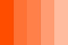 an orange and pink color scheme