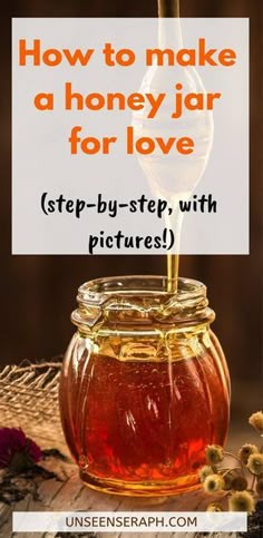 Honey Jar Spell, Hoodoo Magic, Ceremonial Magick, Hoodoo Spells, Love Jar, Jar Spells, Traditional Witchcraft, Honey Love, Spell Jars