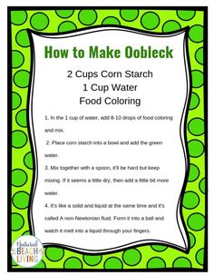 how to make an obleck recipe for cupcakes and other desserts