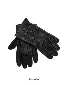 Chrome Hearts Calf Leather Cemetery Patch Gloves (via @middleman.store on ig) Chrome Hearts Leather, Hoodie Pants, Raglan Hoodie, Archive Fashion, Viking Runes, Black Sweatpants, Leather High Tops, Streetwear Men Outfits, Mens Gloves