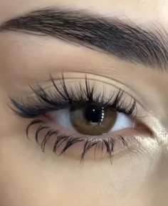 Brown Eyes Aesthetic, Almond Eye Makeup, Lashes Extensions, Almond Eyes, Birthday Makeup, Pinterest Makeup, Beautiful Eye Makeup, Emo Makeup