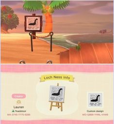 an animal crossing game is shown in two different screens