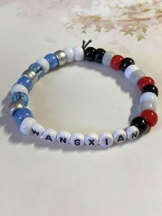 Elastic Hand made Danmei Pony Bead bracelet! Founder Of Diabolism, Grandmaster Of Demonic Cultivation, Pony Bead Bracelets, Mo Dao Zu Shi, Demonic Cultivation, Pony Beads, Bead Bracelet, Favorite Jewelry, Jewelry Bracelets