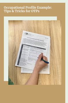 Get a straightforward explanation of the AOTA Occupational Profile, an essential tool for OTPs that promotes a more client-centered care approach and elevates your practice.