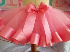 "This is a ribbon tutu skirt pink. Made to order. Processing time is 3 days. Standard shipping. Special for birthdays party. Toddler girl outfit. Baby girl tutu. Light blue tutu skirt. Baby tutu skirt. Toddler tutu. Girl tutu. Princess tutu. First birthday outfit. First birthday tutu. Birthday outfit. My tutus are all made by sewing and ironing. It has a perfect finish. 6 Month 6\" long 12 Month 8 Long 2T 8 long 3T 9 long 4T 10 long 5T 10 long 7 11 long" Pink Tutu Skirt Outfit, Ribbon Tutu Skirt, Baby Tutu Skirt, Toddler Tutu Dress, Tutu Skirt Outfit, Ribbon Tutu, Pink Tutu Skirt