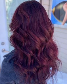 50 Shades of Burgundy Hair Color Trending in 2023 Burgundy Lowlights In Brown Hair Purple Highlights, Balayage Shades, Black And Burgundy Hair, Red Brown Highlights