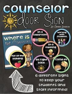 a chalkboard with the words, where is the primary sign? and six different signs to keep your students safe