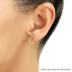 The same quality shiny 14k gold hoop earrings you know and love from TILO JEWELRY are now in Huggies!Our Classic Polished Huggie Hoops pair elegantly with every outfit and any occasion. Wear it as a great standalone piece or add it to your curated ear stack!TILO Jewelry 14K Real Solid Gold Round Single-Row CZ Huggie Earrings---------- Details ----------• Sold as a pair.• Solid 14k Yellow Gold (Stamped "14K" for authenticity)• Hoop Diameter (Outer): 12mm• Hoop Thickness: 3mm• Weight: 1.27 grams• Gold Hypoallergenic Hoop Diamond Earrings, Hypoallergenic Gold Hoop Diamond Earrings, Hypoallergenic Gold Diamond Hoop Earrings, 14k Gold Hypoallergenic Huggie Earrings For Anniversary, Huggie Earrings With Lever Back For Wedding, Hypoallergenic Small Hoop Diamond Earrings For Anniversary, Hypoallergenic 14k Gold Huggie Earrings For Anniversary, Anniversary Huggie Diamond Earrings, Hypoallergenic Yellow Gold Hoop Diamond Earrings