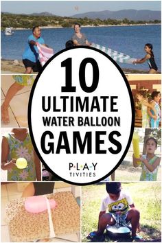 the ultimate water balloon games for kids to play with