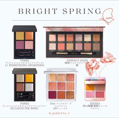 Spring Eyeshadow, True Spring, Clear Spring, Spring Palette, Spring Color Palette, Makeup Help, Seasonal Color Analysis, Colors For Skin Tone