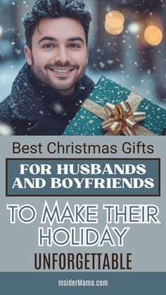 the best christmas gifts for husbands and boyfriends to make their holiday unforgettable