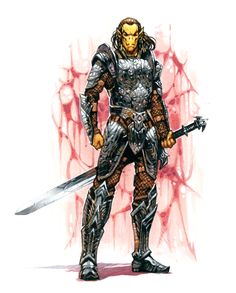 Githyanki Art, Astral Sea, Plate Armor, The Elder Scrolls, Dungeons And Dragons Characters, Dungeons And Dragons Homebrew