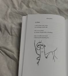 an open book with a drawing of a bird on it's cover and the words, i love you more than one