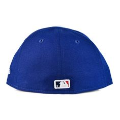 New Era: Los Angeles Dodgers 59Fifty Fitted Blue Crown/ Blue Brim Black UV Fairy Pin, Blue Crown, Dog Pin, New Era 59fifty, Los Angeles Dodgers, Team Logo, New Era, Royal Blue, Wrestling